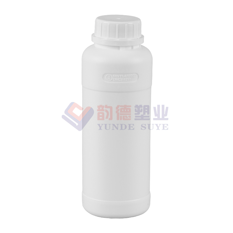Botol Bulat Fluorida Farmaseutikal Plastik Tebal 500ml-01